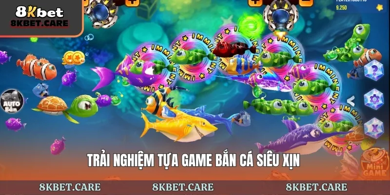 Trải nghiệm tựa game bắn cá siêu xịn